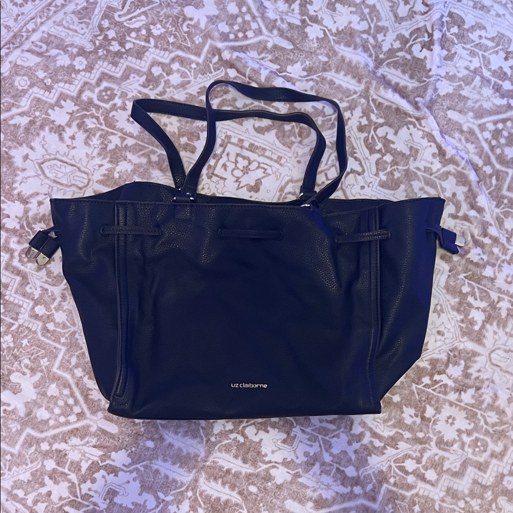 Liz Claiborne Elegant Black Tote